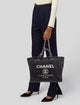 Chanel Medium Denim Deauville Shopping Tote