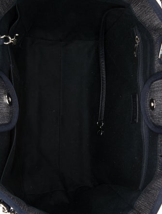 Chanel Medium Denim Deauville Shopping Tote