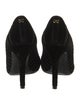 Chanel Interlocking CC Logo Velvet Pumps