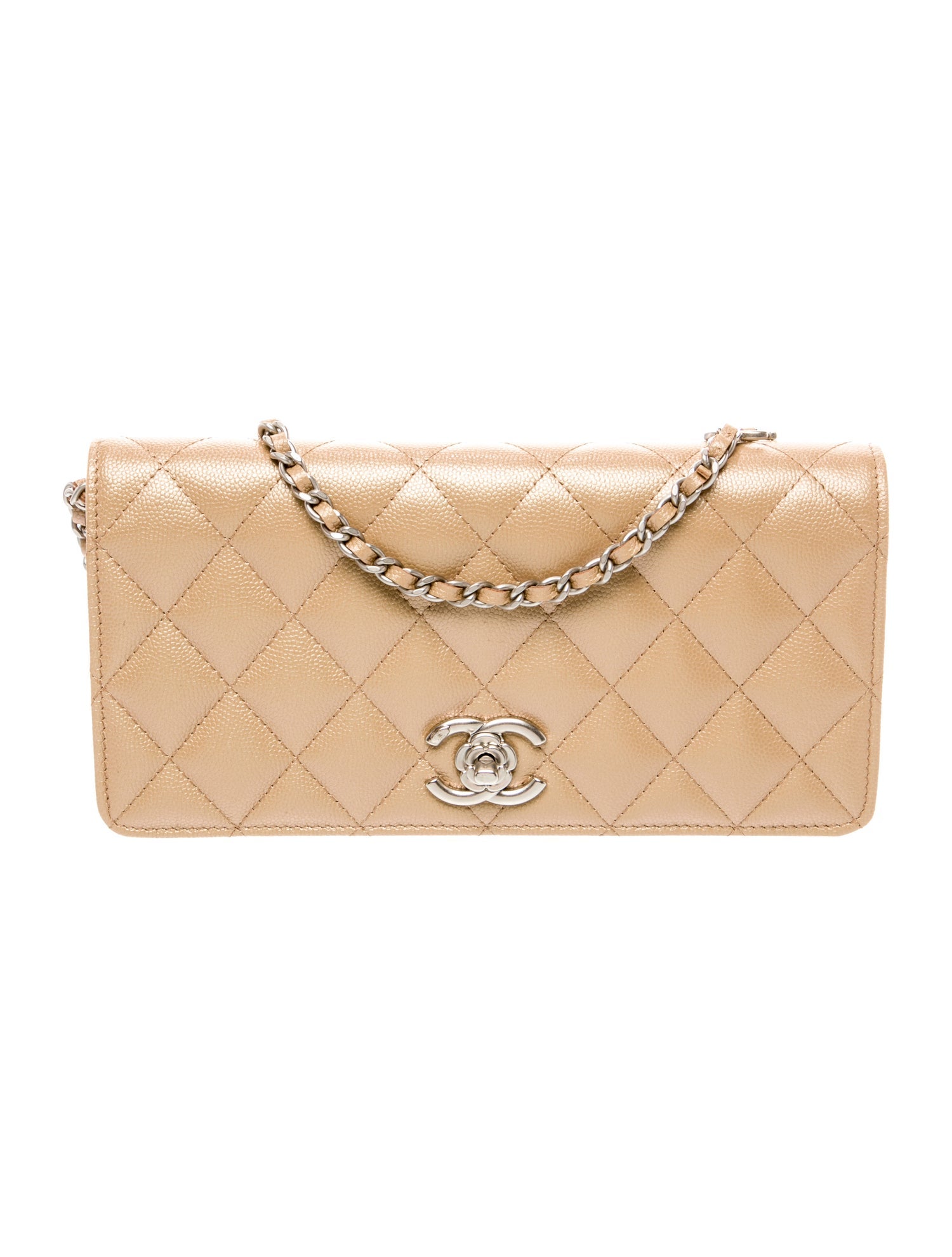 Chanel Camellia Clutch w/ Chain