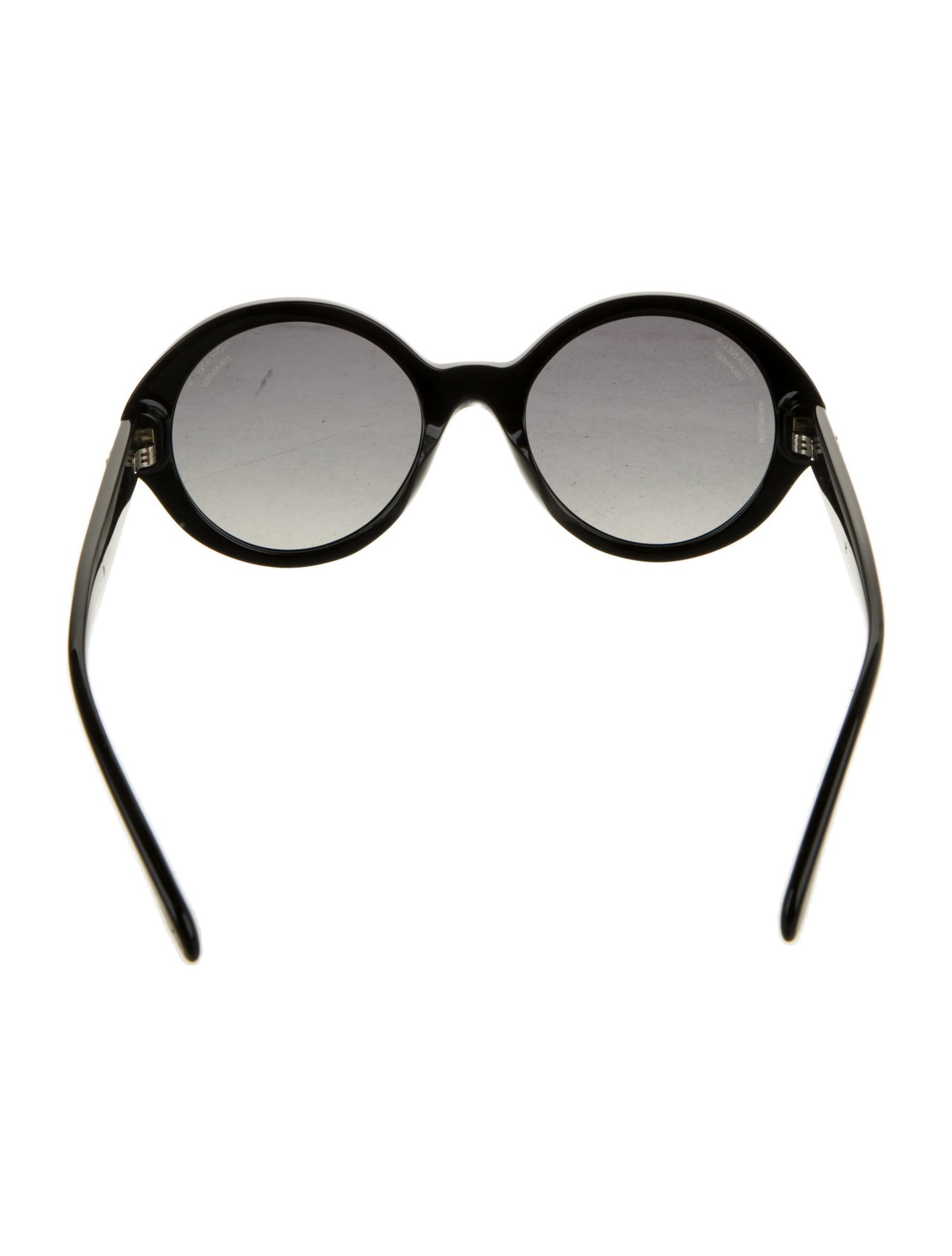 Chanel Interlocking CC Logo Round Sunglasses