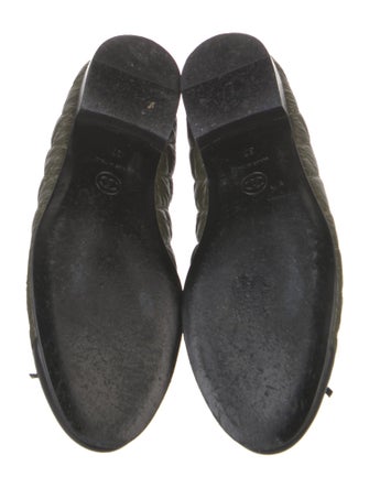 Chanel Interlocking CC Logo Nylon Ballet Flats