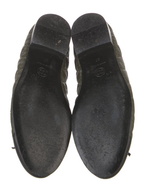 Chanel Interlocking CC Logo Nylon Ballet Flats