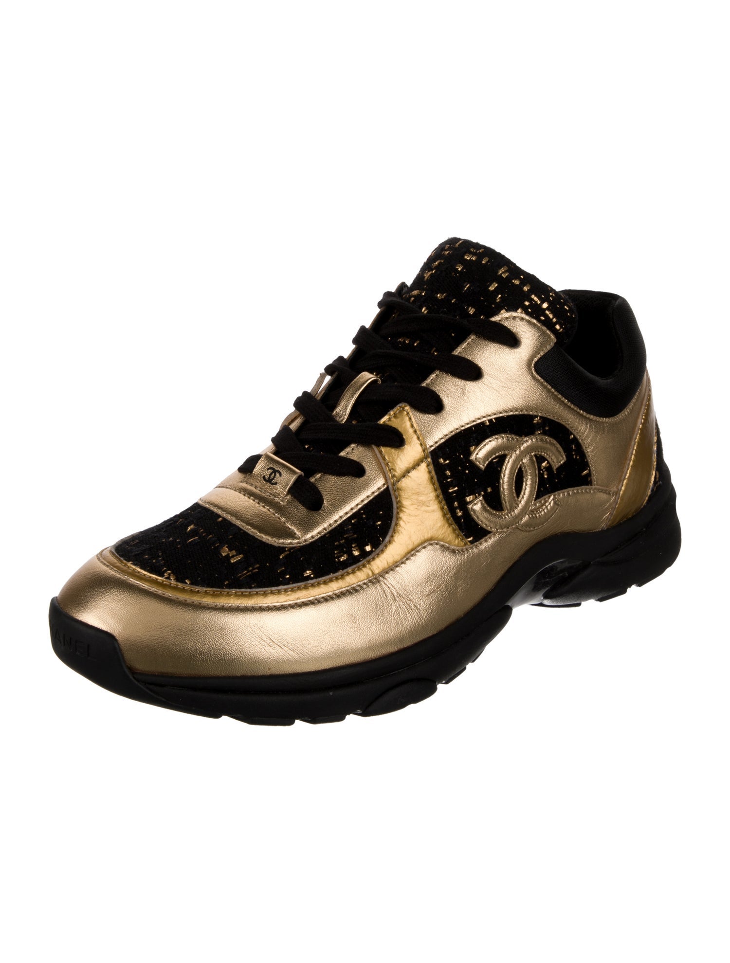 Chanel 2019 Interlocking CC Logo Sneakers