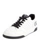 Chanel Interlocking CC Logo Leather Sneakers