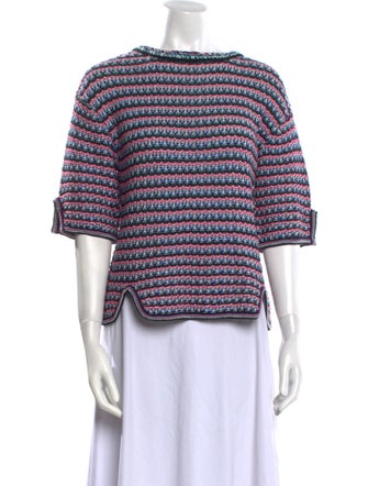 Chanel 2017 Striped Sweater