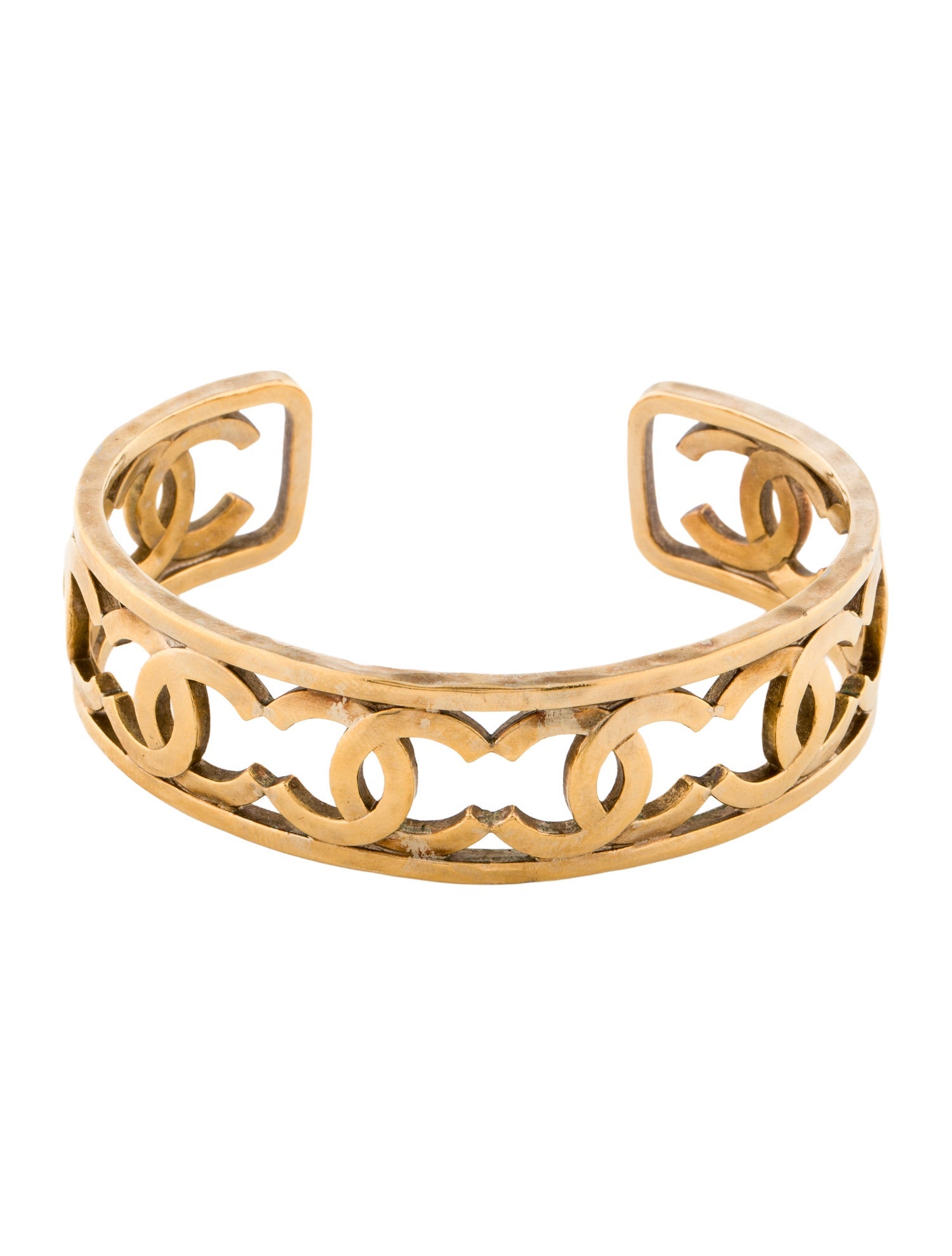 Chanel CC Open Cuff