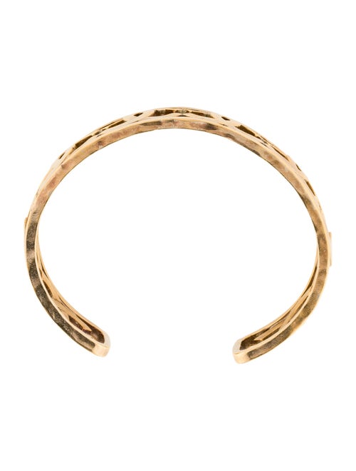 Chanel CC Open Cuff