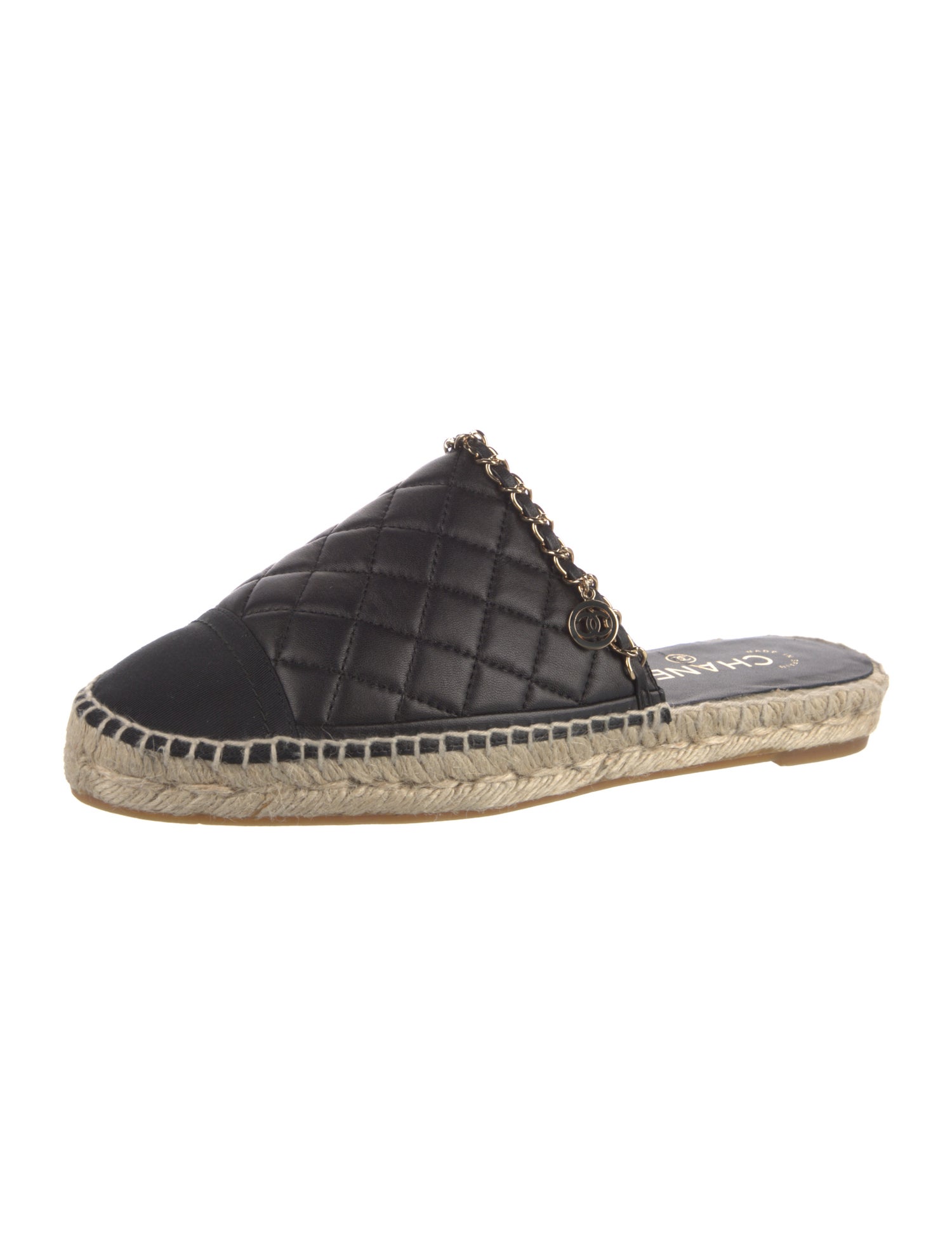 Chanel 2018 Interlocking CC Logo Mules