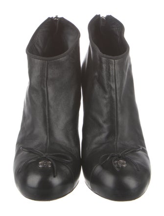 Chanel 2013 Interlocking CC Logo Boots