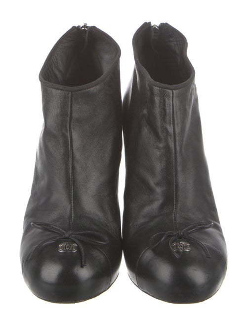 Chanel 2013 Interlocking CC Logo Boots