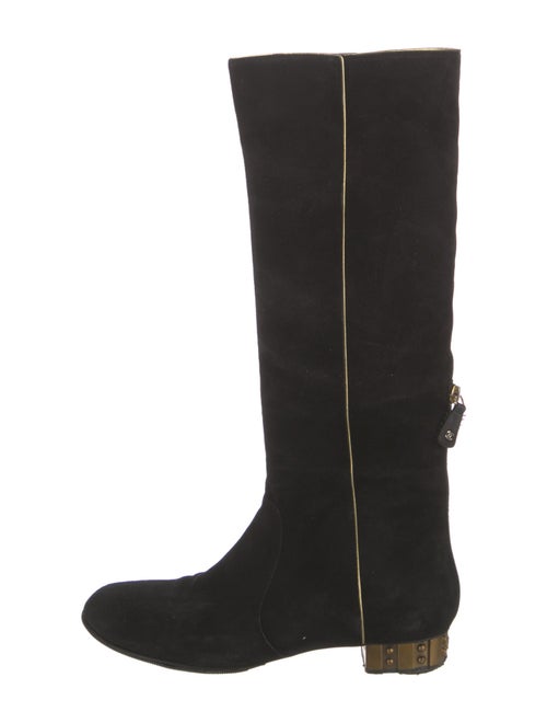 Chanel 2013 Interlocking CC Logo Boots