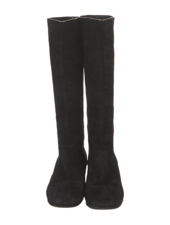 Chanel 2013 Interlocking CC Logo Boots