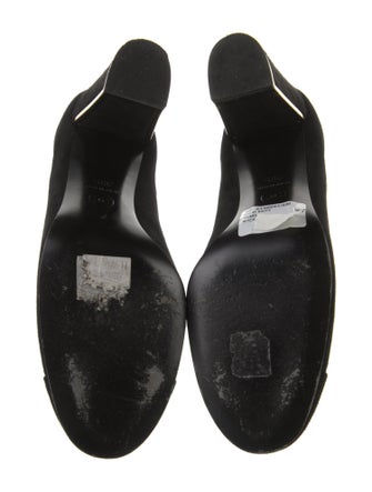 Chanel Interlocking CC Logo Suede Boots