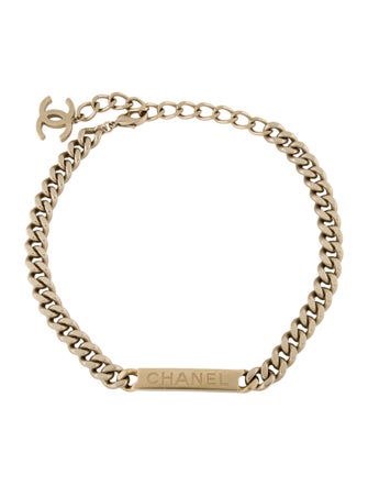 Chanel ID Curb Chain Necklace