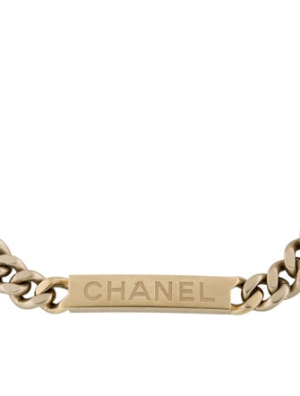 Chanel ID Curb Chain Necklace