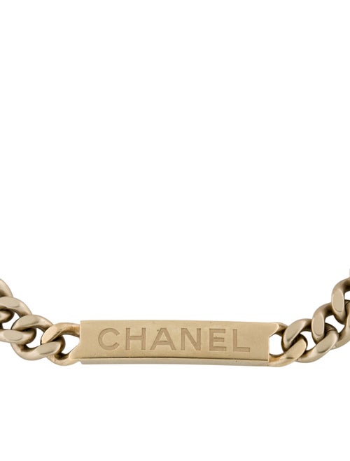 Chanel ID Curb Chain Necklace