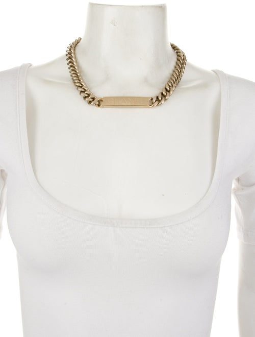 Chanel ID Curb Chain Necklace