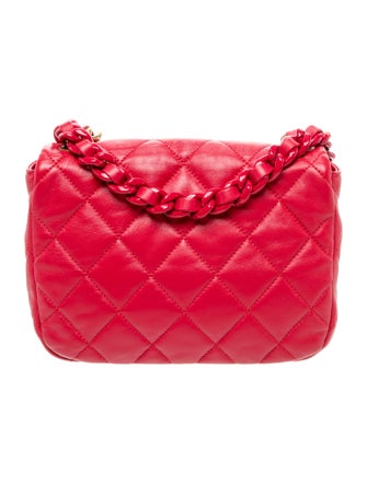 Chanel Small Lacquered Chain Flap Bag