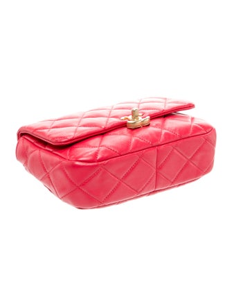 Chanel Small Lacquered Chain Flap Bag