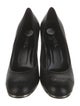 Chanel Interlocking CC Logo Leather Pumps
