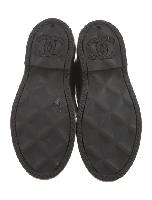 Chanel Interlocking CC Logo Rubber Rain Boots