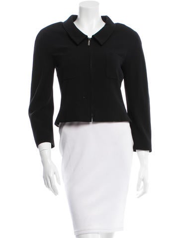 Chanel Wool Cropped Jacket
