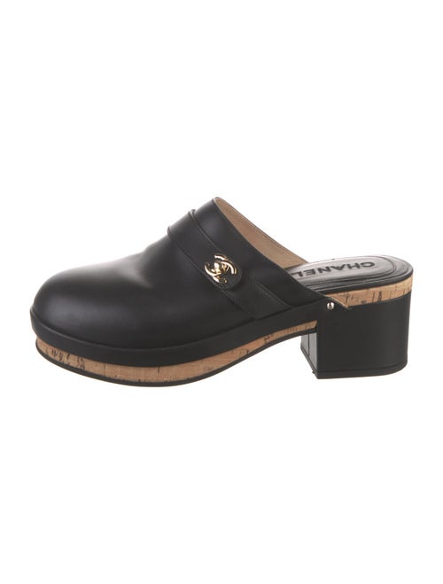 Chanel 2021 Interlocking CC Logo Mules