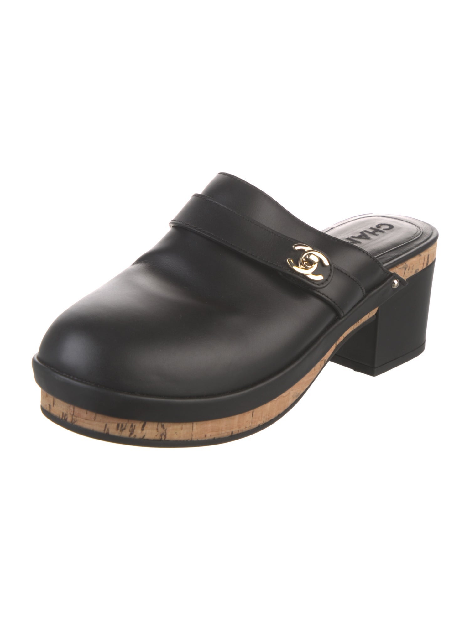 Chanel 2021 Interlocking CC Logo Mules