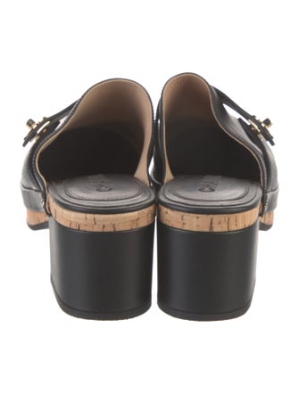 Chanel 2021 Interlocking CC Logo Mules