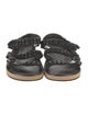Chanel 2022 Interlocking CC Logo Slingback Sandals