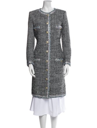 Chanel 2014 Tweed Pattern Coat