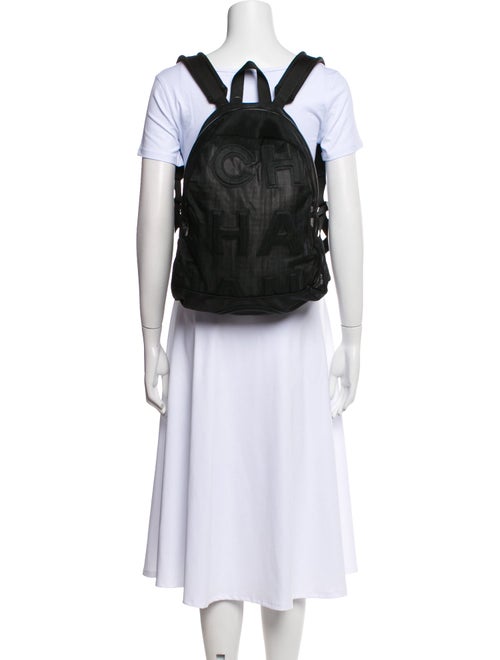 Chanel Mesh Logo Backpack