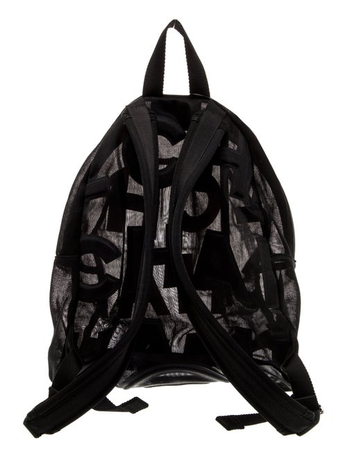 Chanel Mesh Logo Backpack