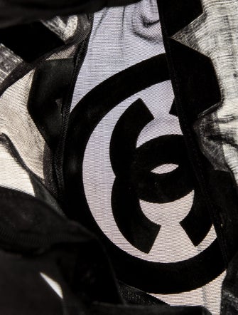 Chanel Mesh Logo Backpack