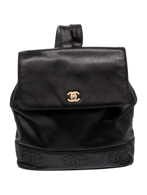 Chanel Caviar Triple CC Backpack