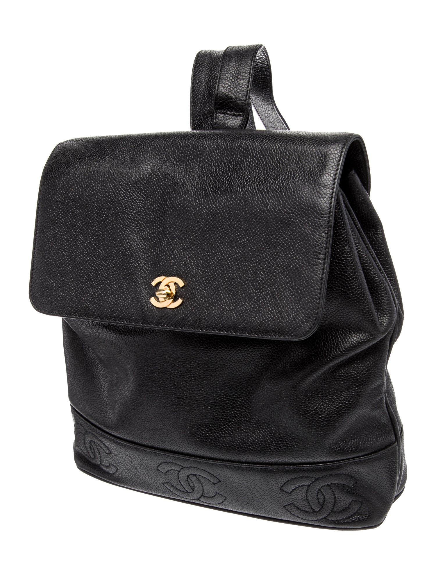 Chanel Caviar Triple CC Backpack