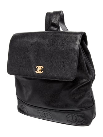 Chanel Caviar Triple CC Backpack