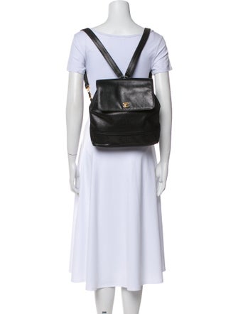 Chanel Caviar Triple CC Backpack