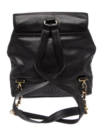 Chanel Caviar Triple CC Backpack