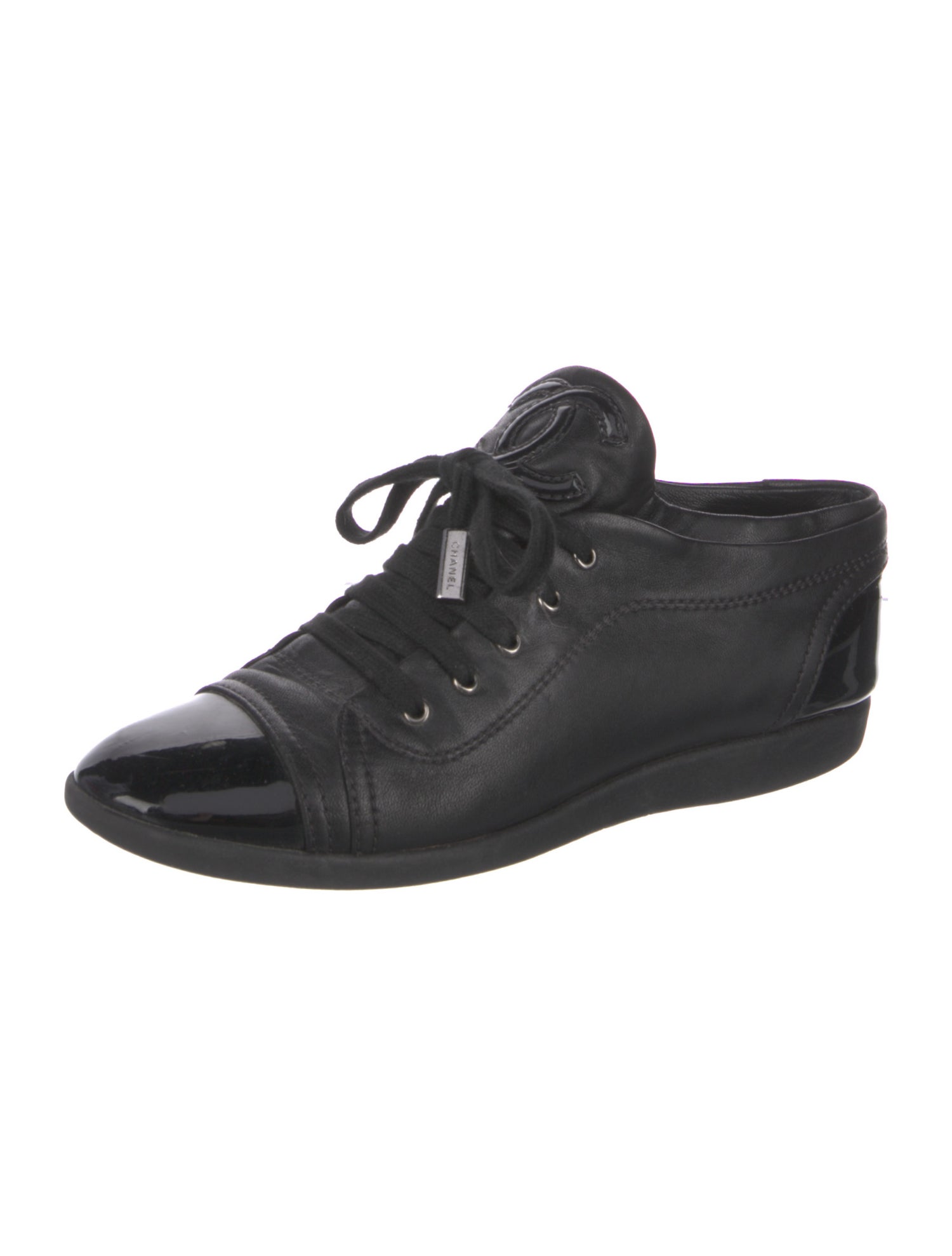 Chanel 2015 Interlocking CC Logo Sneakers