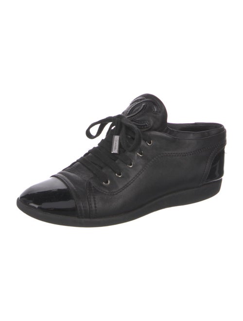 Chanel 2015 Interlocking CC Logo Sneakers