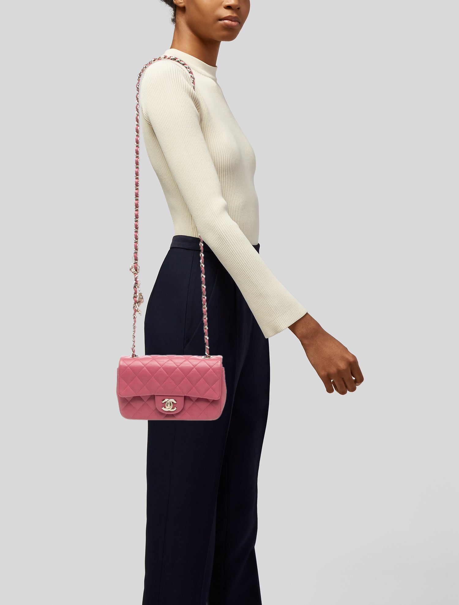 Chanel Rectangular Mini Valentine Flap Bag