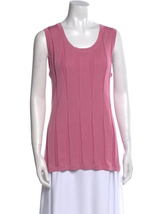 Chanel 2012 Scoop Neck Top