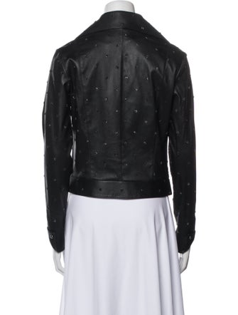 Chanel 2017 Leather Biker Jacket