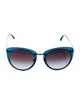 Chanel Interlocking CC Logo Cat-Eye Sunglasses