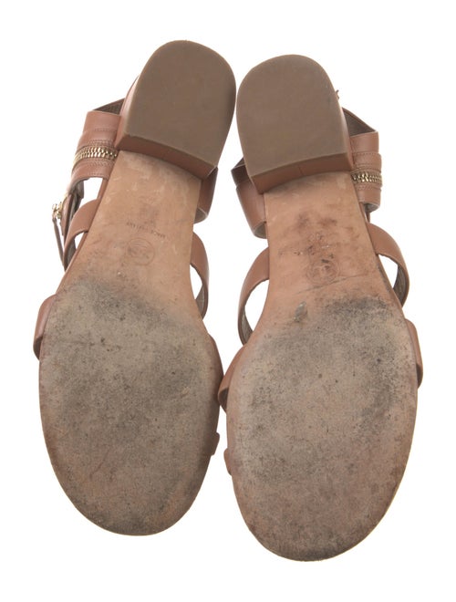 Chanel 2018 Interlocking CC Logo Gladiator Sandals