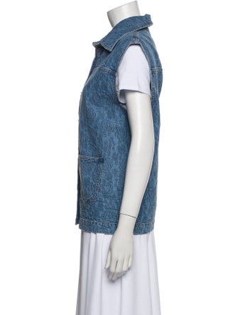 Chanel 2023 Short Sleeve Button-Up Top