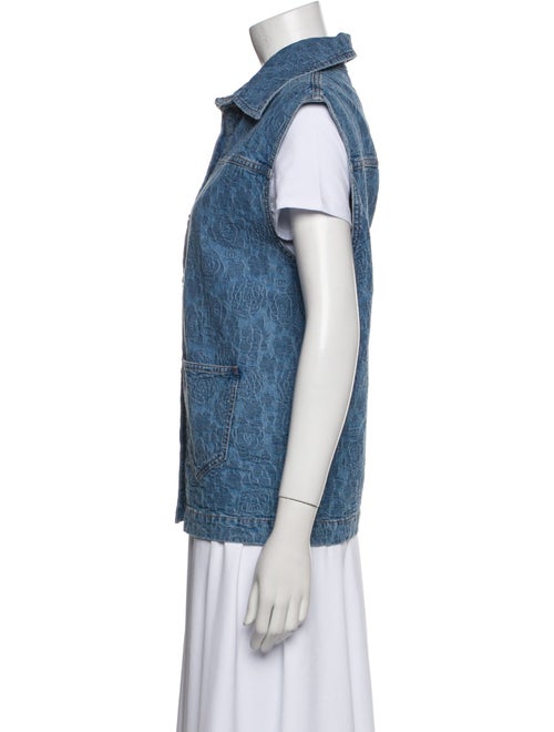 Chanel 2023 Short Sleeve Button-Up Top