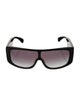Chanel Interlocking CC Logo Shield Sunglasses